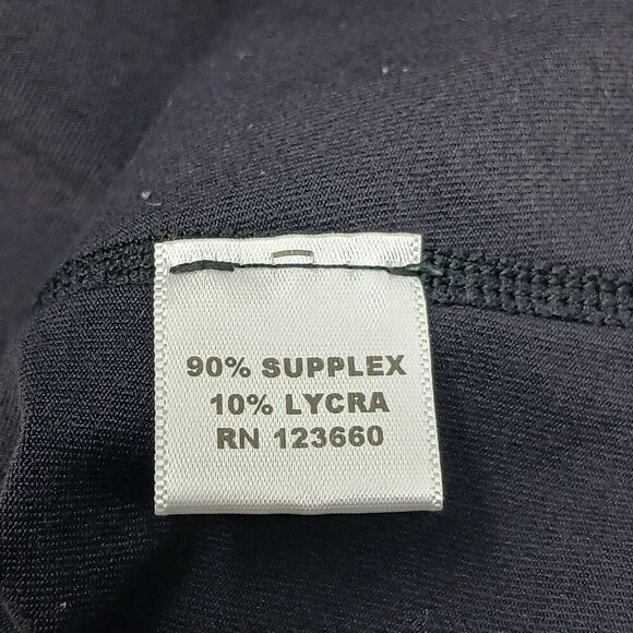 Splits59 Black Strappy Tank Top Size Small Activewear USA Made - Picture 7 of 8